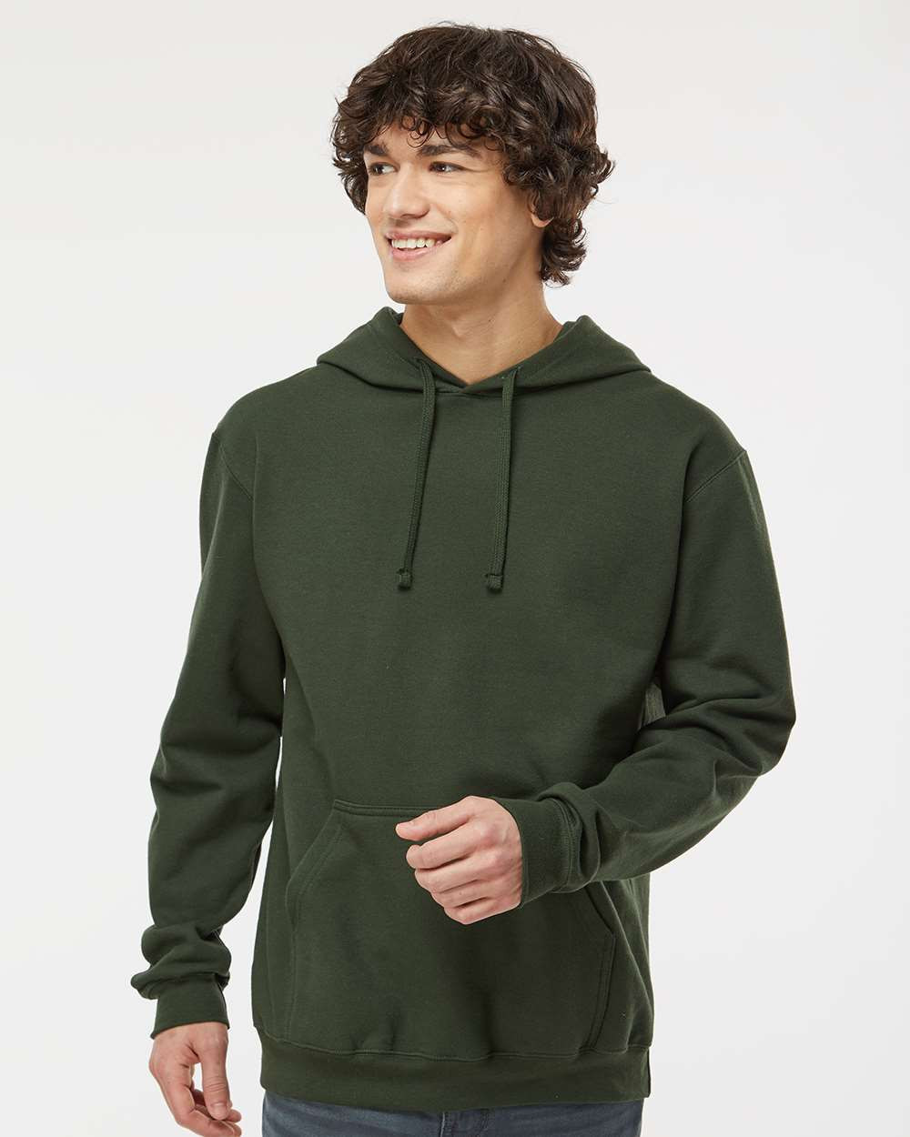 M&O 3320 Unisex Pullover Hoodie | Forest Green